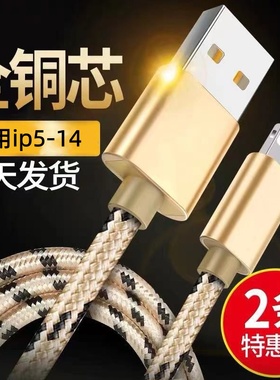 加长版1.5米2米3米适用苹果678PX数据线iPhone11快充8plus充电线器3m超长5s6s车载7p编织12认证13/14平板ipad