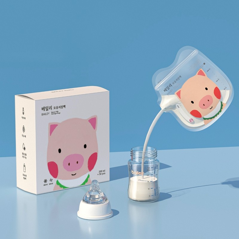 感温款储奶袋小容量母乳保鲜袋