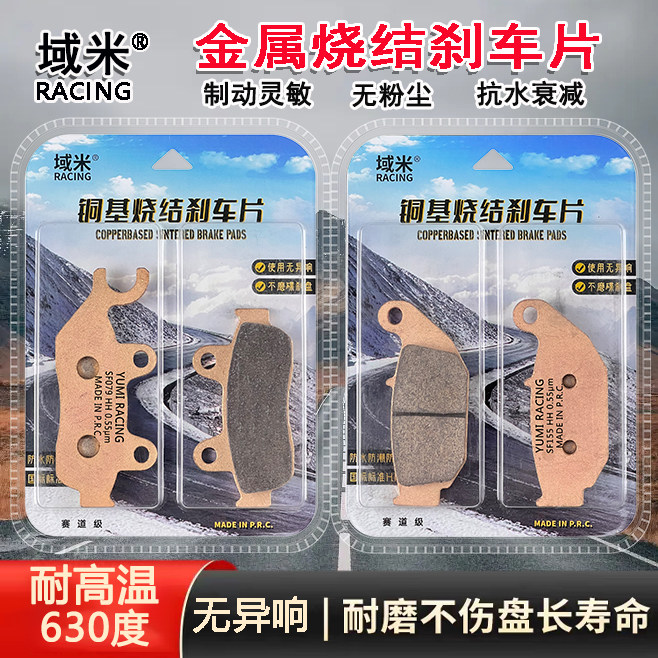 适用CBF190R/TR/X暴风眼TR93大战鹰新大洲本田摩托车刹车片碟刹皮