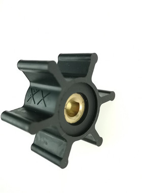 冷却水泵弹性挠性柔性橡胶叶轮H157/6303-0001/09-824B/51*22*8