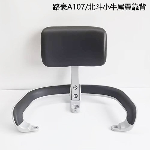 路豪A107电动车靠垫指挥官尾翼