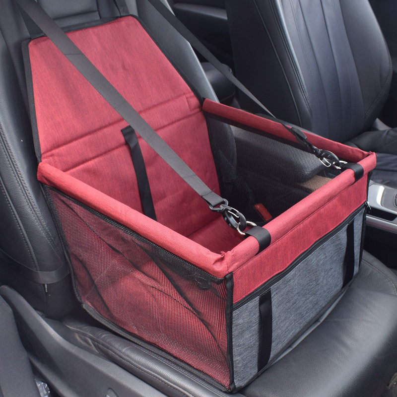 宠物车载包狗狗车载垫车内防脏包安全座椅前排挂包款网纱透气猫包