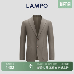 蓝豹男士 LAMPO 休闲西服外套轻薄弹力商务易打理西装 易打理