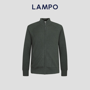 蓝豹男士 LAMPO 长袖 针织衫 毛衣 羊毛羊绒休闲开衫 7030