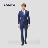 西装 外套 蓝豹男士 西服上衣进口羊毛商务正装 环保系列 LAMPO