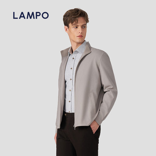 LAMPO/蓝豹干爽羊毛夹克