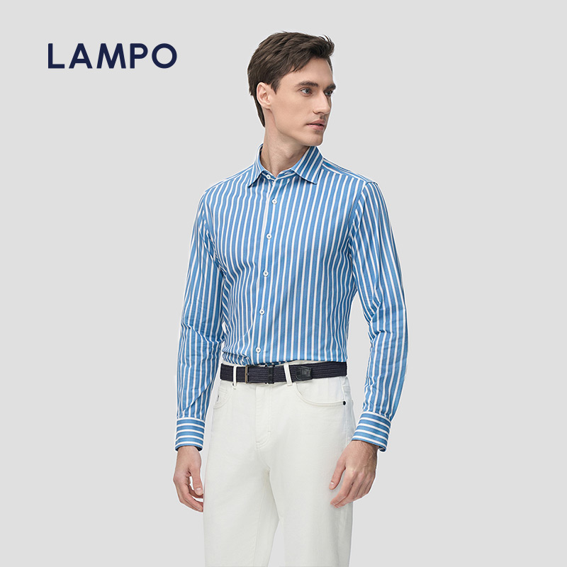 LAMPO/蓝豹温莎领衬衫