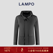 秋冬热卖 LAMPO 蓝豹男士 夹克百搭连帽商务休闲时尚 外套男