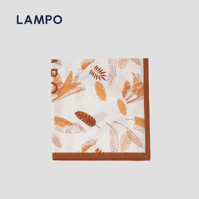 【桑蚕丝】LAMPO/蓝豹西服口袋方巾百搭商务西装口袋巾