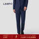 子男进口羊毛商务正装 直筒西裤 蓝豹西装 裤 秋上新 LAMPO