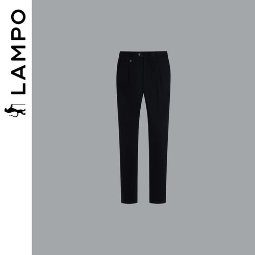 LAMPO/蓝豹黑色百搭休闲裤