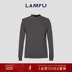 7030 LAMPO 蓝豹男羊绒羊毛衫 时尚 半高领商务百搭厚毛衣