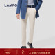 羊绒 LAMPO 蓝豹男士 休闲裤 羊绒混纺舒弹潮流百搭男裤