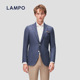 丝毛麻 LAMPO 蓝豹男士 单西服亚麻混纺休闲西装 外套