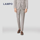 意式 西服裤 干爽 蓝豹男士 羊毛进口商务百搭正装 LAMPO 西裤 子