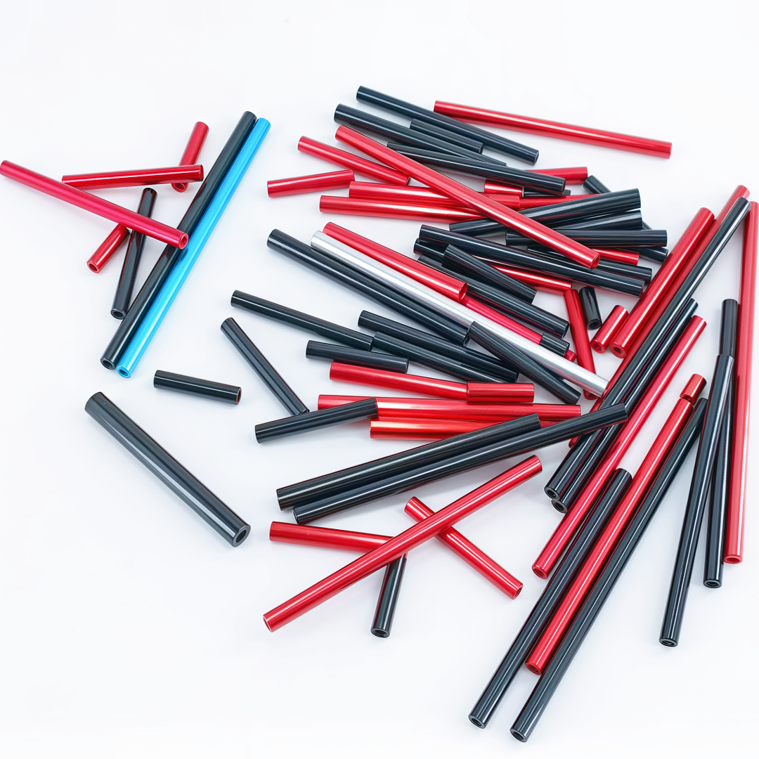 黑色黑色双通铝柱航模支撑