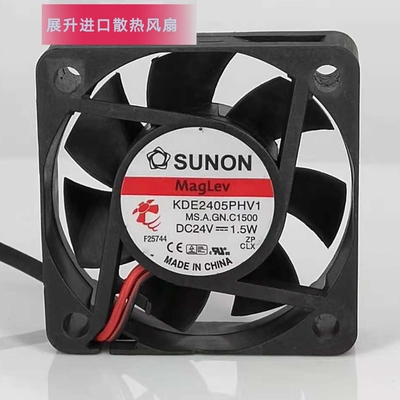 建准/SUNON KDE2405PHV1 5015 24V 1.5w 5CM 加湿器散热风扇