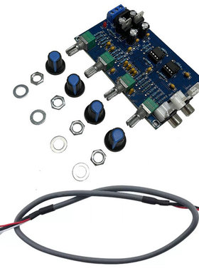 XH-M164 功放调音板前级板音调板NE5532放大美化调整高低音调节板