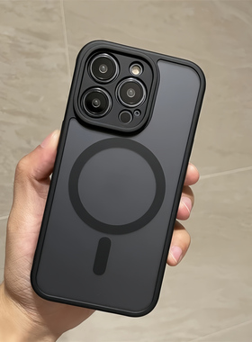 内置磁吸无线充电S50适用VIVO X300/X200PRO MINI/S19手机壳X90S肤感炭黑X100Ultra/S18防摔S30/V29/y300pro+