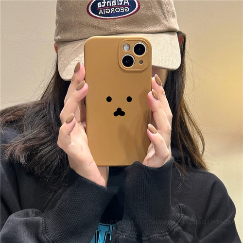 棕色适用vivoY78+/Y52S手机壳