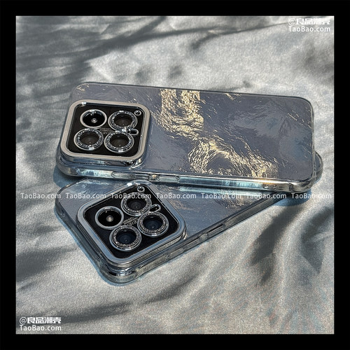 高级感锡纸银色适用IQOONEO11手机壳IQOO 15/13/12自带镜头膜NEO9新款7竞速版10小众6se奢华Z8新款渐变光面女