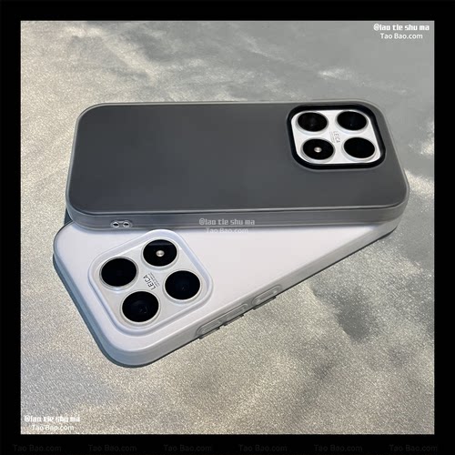 黑白果冻色二合一磨砂防摔适用OnePlus一加13T手机壳12防指纹ACE5至尊版6/2V大孔3PRO简约加厚防摔竞速版