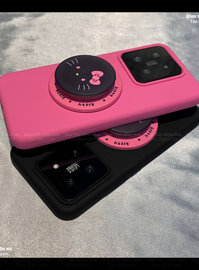 液态硅胶火龙果猫咪磁吸支架Turbo6适用OPPO Reno14/13手机壳12一加ACE6新款3V少女5PRO软糯2甜酷11卡通耐脏