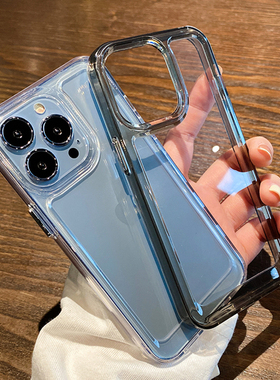 高级感亚克力太空壳适用一加15/ACE5竞速版13T手机壳Nord CE4硬壳1+9R新款2/8T透明pro硅胶11至尊3V全包11/12