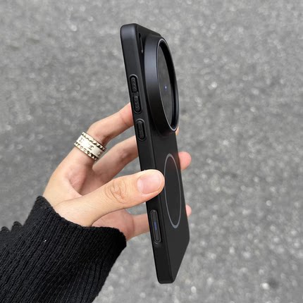 简约高级炭黑肤感磨砂磁吸X9C适用Magic5/7Lite荣耀400/300/200手机壳6PRO畅玩60超薄GT硬X70/X60/50/X8C/X40