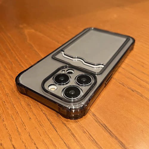 ins可放照片插卡包防摔A3i适用OPPO Reno13手机壳11/12F/6/A5活力版A96透明7黑灰色A55钱包2/1/A57/8/A80/a79