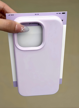 新款曼波紫色适用三星S25/S24手机壳S23防摔22简约s21+纯色S23fe液态硅胶NOTE20 Ultra高级感高级感保护套