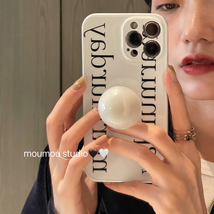 X90 X70手机壳S20 Y300支架x80pro 硅胶S12全包S17防摔高级感女款 s16 日韩ins英文大珍珠s30适用vivo X200