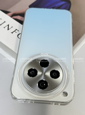 ins渐变蓝色高级感适用OnePlus一加ACE5手机壳1+13/2PRO大孔12新款ACE3竞速版2V防摔PRO纯色不包镜头简约小众