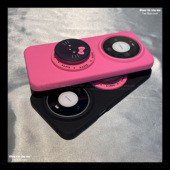 液态硅胶火龙果猫咪磁吸支架适用OPPO X6少女X9PRO软糯甜酷卡通耐脏创意 X8Ultra手机壳FindX7新款 FIND X8S