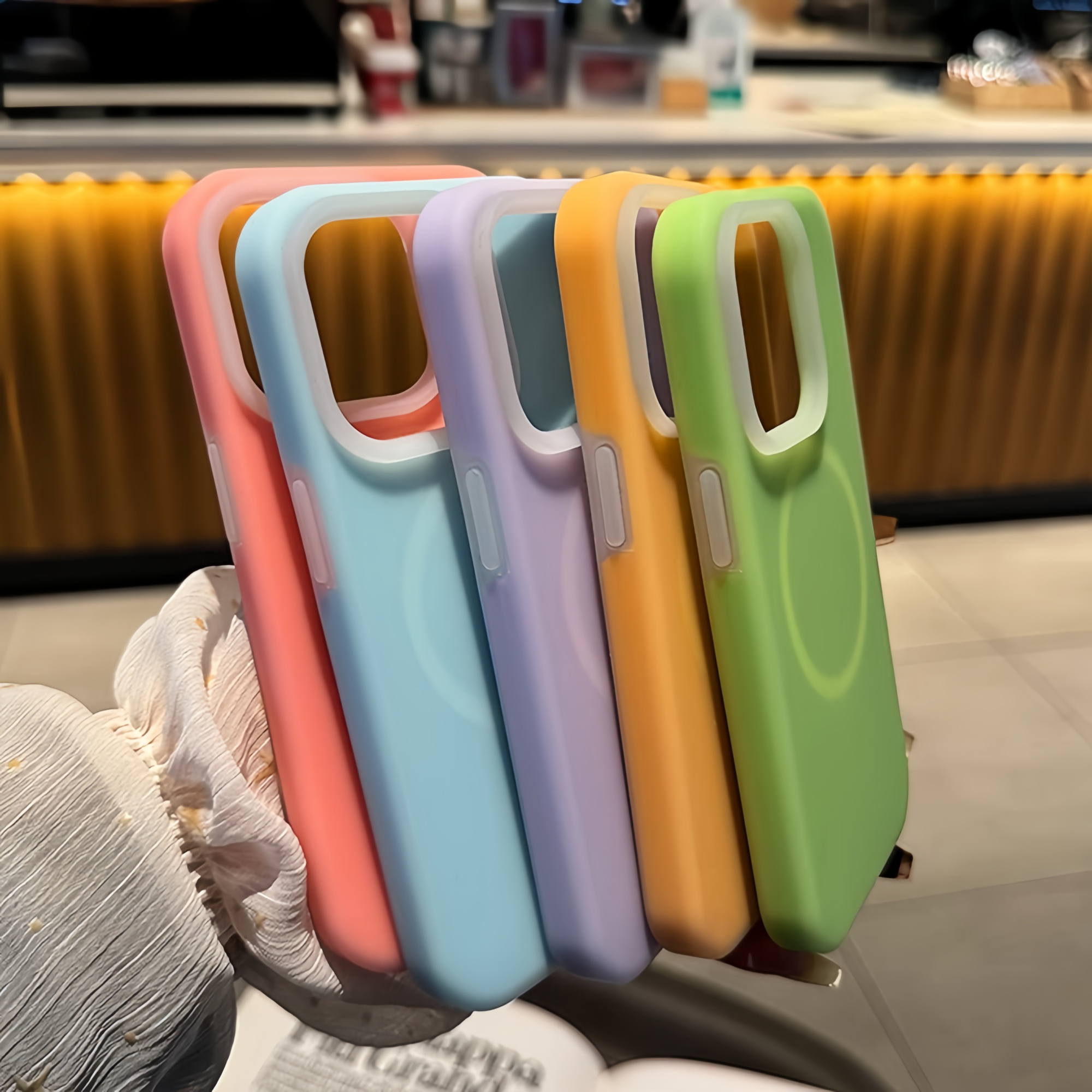 磁吸果冻液态硅胶适用Galaxy三星S25手机壳S24FE马卡龙S23+新款液态硅胶24ultra简约耐脏软糯手感全包