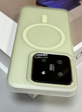 曼波绿色内置磁吸适用K70至尊版小米17/15/14手机壳Note13红米K60Ultra全包K50软壳12/K40S磨砂10/11PRO+