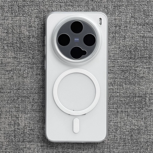 磨砂白全包镜头磁吸无线充电X300S适用VIVO S60/S50/X200Ultra手机壳S30PRO MINI超薄X100防摔S20硬壳X90简约