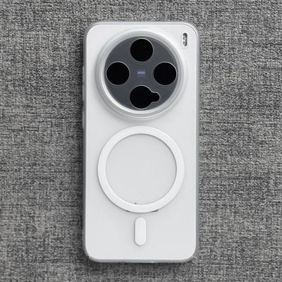 磨砂白全包镜头磁吸无线充电X300适用VIVO S50/X200Ultra手机壳S30PRO MINI超薄X100S防摔S20硬壳S19简约V40