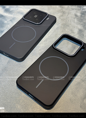 碳灰黑色亲肤柔面适用Turbo4小米15/14Ultra手机壳civi5/K80/Note14 PRO+红米K70/13磁吸圈充电K60/POCO X7