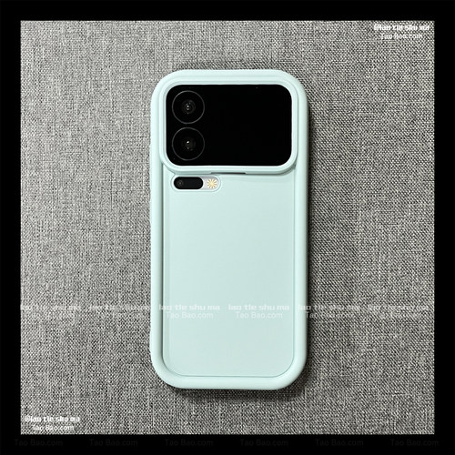 baby婴儿蓝加厚防摔凹凸肤感S30适用VIVO X300/X200PRO MINI手机壳S19/X80小众全包X100S纯色S20/S19硅胶S17