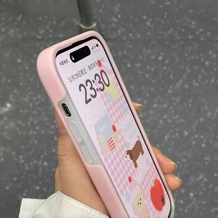 果冻粉嫩浅粉色适用OPPO Find X9/X8PRO手机壳Reno15/14/13耐脏一加ACE6/5/12液态硅胶X7软糯Ultra全包X8S+女