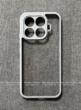ins冷淡风钛灰色亚克力透明Find X9适用OPPO Reno15c/14/13PRO/12F手机壳K12s软边K13TURBO全包A3防摔5/6/8/2