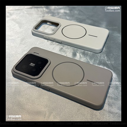 肤感细圈内置磁吸充电Find X8S+适用OPPO A5PRO/Reno14/13F/10手机壳12/9水泥灰色X7Ultra轻薄K12S散热磨砂硬