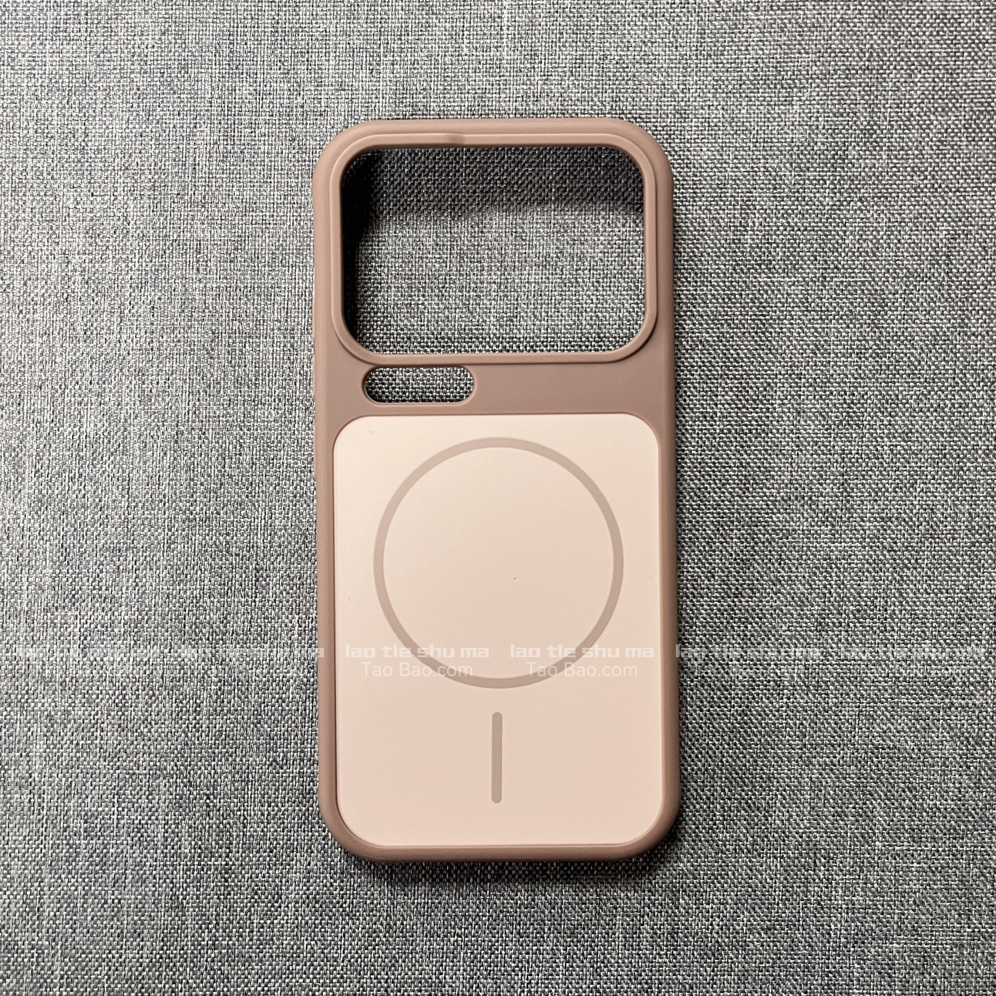 小众高级感卡其棕肤感磁吸充电适用17PRO小米17PROMAX手机壳15蜂窝散热小孔防滑14苹果13磨砂防摔亚克力简约,3C数码配件,手机保护套/壳,淘宝优惠券,粉丝福利购,淘宝优惠卷