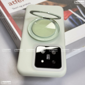 S50 X100S液态硅胶S20薄荷绿S19 X300 MINI手机壳S30 S18 X200PRO 果冻壳360°可旋转金属支架X200S适用VIVO