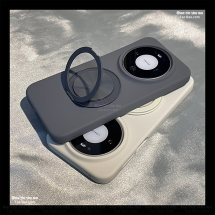 高级钛灰色360°旋转支架Reno15/14适用OPPO FIND X9/X8Ultra手机壳X7液态硅胶12一加13男ACE5/2/6T简约3pro