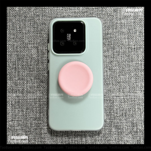 清新绿色简约硅胶圆形支架Find X8S+适用OPPO Reno14/13F手机壳11/10PRO+/A5X磨砂X8Ultra/9/K12/7/A3/1/2/6
