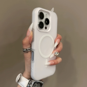 Ultra网红X6糖果PRO肤感大孔磨砂时尚 磁吸果冻二合一纯白色适用OPPO 防摔 X8s Find X9PRO手机壳Reno15