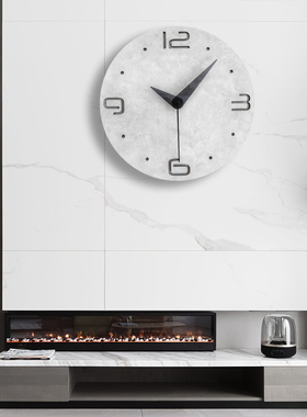 静音钟表圆形个性创意潮流挂表网红轻奢挂钟客厅现代简约大气时钟