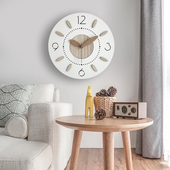 2024新款 现代简约创意静音家用壁时钟墙 北欧钟表挂钟客厅卧室个性